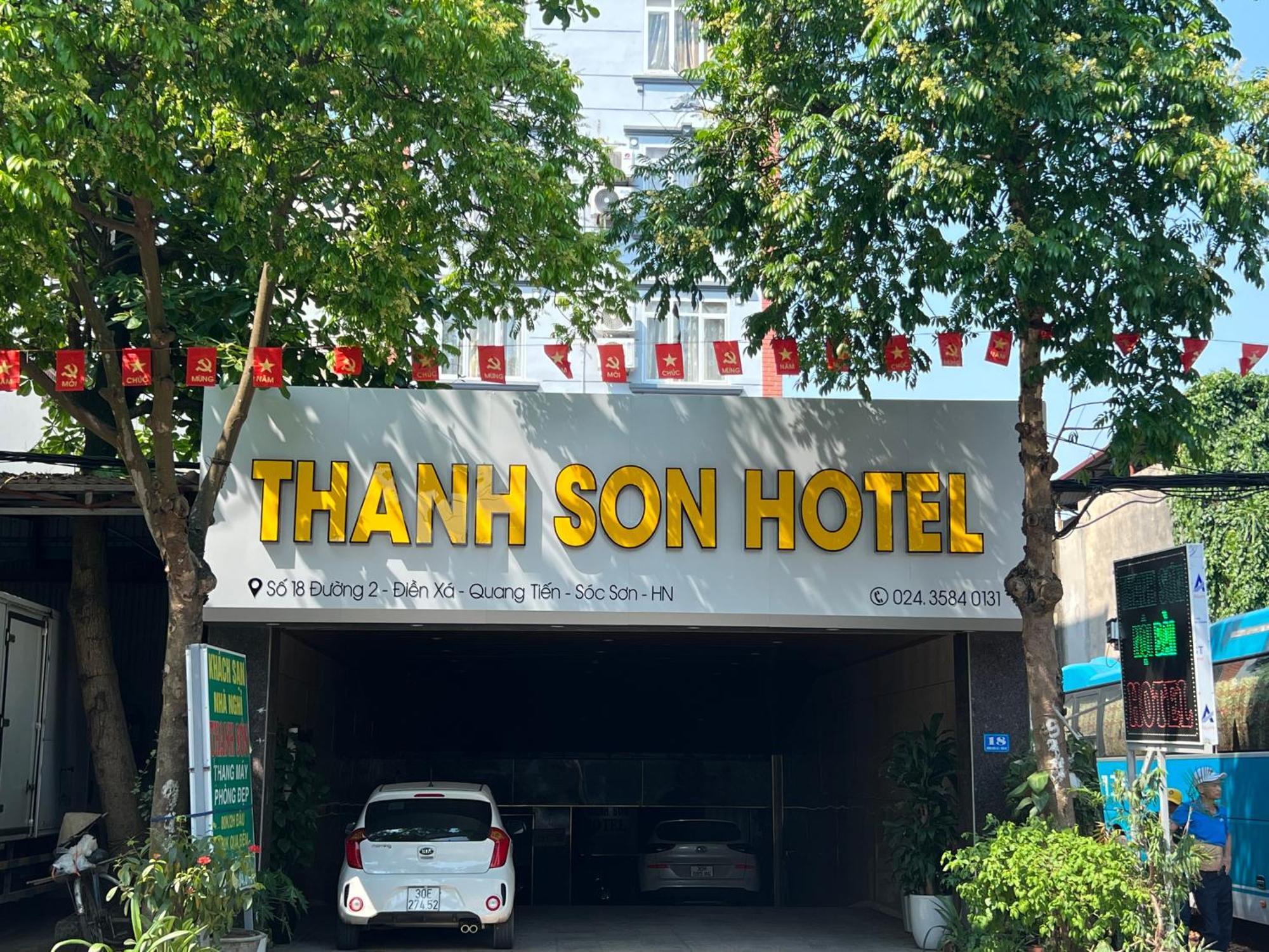 Khach San Thanh Son Noi Bai Hanoi Eksteriør billede